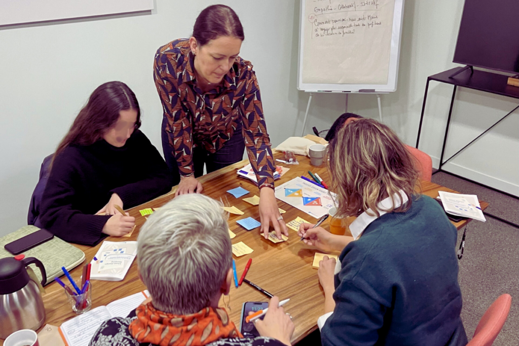 Atelier collaboratif par Lauriane Recouvrot pour Declics et des caps